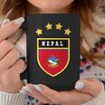 Nepal Pocket Coat Of Arms National Pride Flag Coffee Mug Unique Gifts