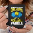 Never Underestimate A Pickleball Grandma Player Funny Cute Coffee Mug Funny Gifts