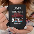 Never Underestimate A School Bus Driver Coffee Mug Funny Gifts
