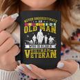 Never Underestimate An Old Man Vietnam Veteran Gift For Mens Coffee Mug Funny Gifts