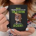 Never Underestimate An Old Man With A Boxer Funny Dog Lover Gift For Mens Coffee Mug Funny Gifts