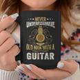 Never Underestimate An Old Man With A Guitar Acoustic Player Coffee Mug Personalized Gifts