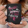 Never Underestimate An Old Woman Who Can Line Dance Lover Coffee Mug Funny Gifts