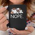 Nope Funny Lazy Cow Nope Not Today Coffee Mug Unique Gifts