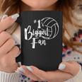 Number One 1 Biggest Fan Volleyball Mom Volleyball Dad Coffee Mug Unique Gifts