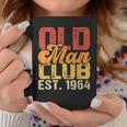 Old Man Club Est1964 Birthday Vintage Graphic Gift For Mens Coffee Mug Unique Gifts