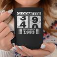 Oldometer 39-40 Born In September 1983 40Th Birthday Coffee Mug Funny Gifts