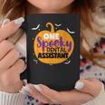 One Spooky Dental Assistant Halloween Pumpkin Tooth Doctor Coffee Mug Unique Gifts