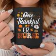 One Thankful Er Nurse Thanksgiving Fall Coffee Mug Unique Gifts