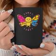 Pansexual Monarch Butterfly Insect Subtle Pan Pride Month Coffee Mug Unique Gifts