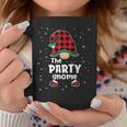 Party Gnome Buffalo Plaid Matching Christmas Pajama Coffee Mug Unique Gifts