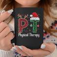 Physical Therapy Christmas Santa Hat Pt Therapist Xmas Coffee Mug Funny Gifts