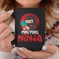 Ping Pong Ninja - Table Tennis Player Paddler Sports Lover Coffee Mug Funny Gifts
