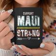 Pray For Maui Hawaii Strong On Back Coffee Mug Funny Gifts