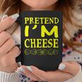 Pretend Im A Cheese Funny Costume Halloween Gift For Women Coffee Mug Personalized Gifts
