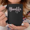 Pretty Abuelita For Your Latina Spanish Mexican Grandma Coffee Mug Unique Gifts