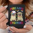 Pride Parade Pugs Love Everyone Lgbt Pugs Gay Pride Lgbt Coffee Mug Unique Gifts