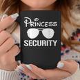 Princess Security Funny Birthday Halloween Party Design Coffee Mug Unique Gifts