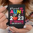Proud Aunt Of 2023 5Th Grade Graduate Funny Graduation Coffee Mug Unique Gifts