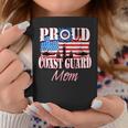 Proud Coast Guard Mom Usa Flag Mothers Day Women Gifts For Mom Funny Gifts Coffee Mug Unique Gifts