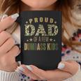 Proud Dad Of A Few Dumbass Kids Happy Vintage Fathers Day Coffee Mug Funny Gifts