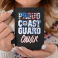 Proud Patriotic Usa Coast Guard Cousin Usa Flag Men Women Patriotic Funny Gifts Coffee Mug Unique Gifts