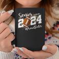 Proud Sister Of A 2024 Senior Football Graduate Class 2024 Coffee Mug Funny Gifts