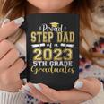 Proud Step Dad Of 5Th Grade Graduate 2023 Family Graduation Coffee Mug Unique Gifts