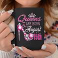 Queens Are Born On August 15Th Lion Queen Virgo Queen Girl Coffee Mug Unique Gifts