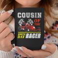 Race Car Party Cousin Of The Birthday Racer Racing Family Coffee Mug Funny Gifts