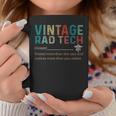 Rad Tech Noun Vintage Retro Style 60S 70S 80S Coffee Mug Unique Gifts