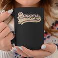 Rangers Name Vintage Retro Baseball Lovers Baseball Fans Coffee Mug Unique Gifts