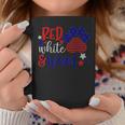Red White And Woof Patriotic Dog Lover Usa Flag 4Th Of July Coffee Mug Unique Gifts