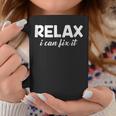 Relax I Can Fix It Funny Relax Can Coffee Mug Unique Gifts