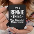 Rennie Thing Family Last Name Funny Funny Last Name Designs Funny Gifts Coffee Mug Unique Gifts