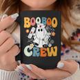 Retro Groovy Boo Boo Crew Nurse Ghost Halloween Nurse Coffee Mug Funny Gifts