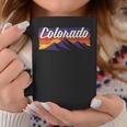 Retro Vintage Mountains Colorado Coffee Mug Funny Gifts