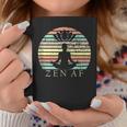 Retro Zen Af Lotus Flower Cute Yoga For Women Coffee Mug Unique Gifts