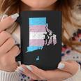 Rhode Island Transgender Pride Flag Coffee Mug Unique Gifts
