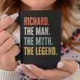 Richard The Best Man Myth Legend Funny Best Name Richard Coffee Mug Unique Gifts