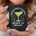 Run Like There's A Margarita Waiting At The Finish Line Coffee Mug Funny Gifts