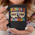 Schools Out For Summer Retro Last Day Of School Teacher Coffee Mug Unique Gifts