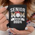 Senior Mom 2024 Volleyball Class Of 2024 Leopard Graduation Coffee Mug Unique Gifts