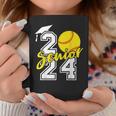 Senior Softball Softball Senior 2024 Class Of 2024 Coffee Mug Funny Gifts