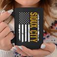Sioux City State Iowa Residents American Flag Coffee Mug Unique Gifts
