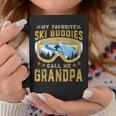 Skiing My Favorite Ski Buddies Call Me Grandpa Coffee Mug Unique Gifts