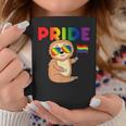 Sloth Gay Pride Rainbow Flag Proud Lgbtq Cool Lgbt Ally Coffee Mug Unique Gifts