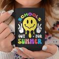 Smile Face Teacher Last Day Of School Schools Out For Summer Coffee Mug Unique Gifts