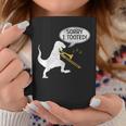 Sorry I Tooted Trombone Dinosaur Marching Band Coffee Mug Unique Gifts