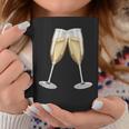 Sparkling Wine Champagne Glasses Toast D010-0645B Coffee Mug Funny Gifts